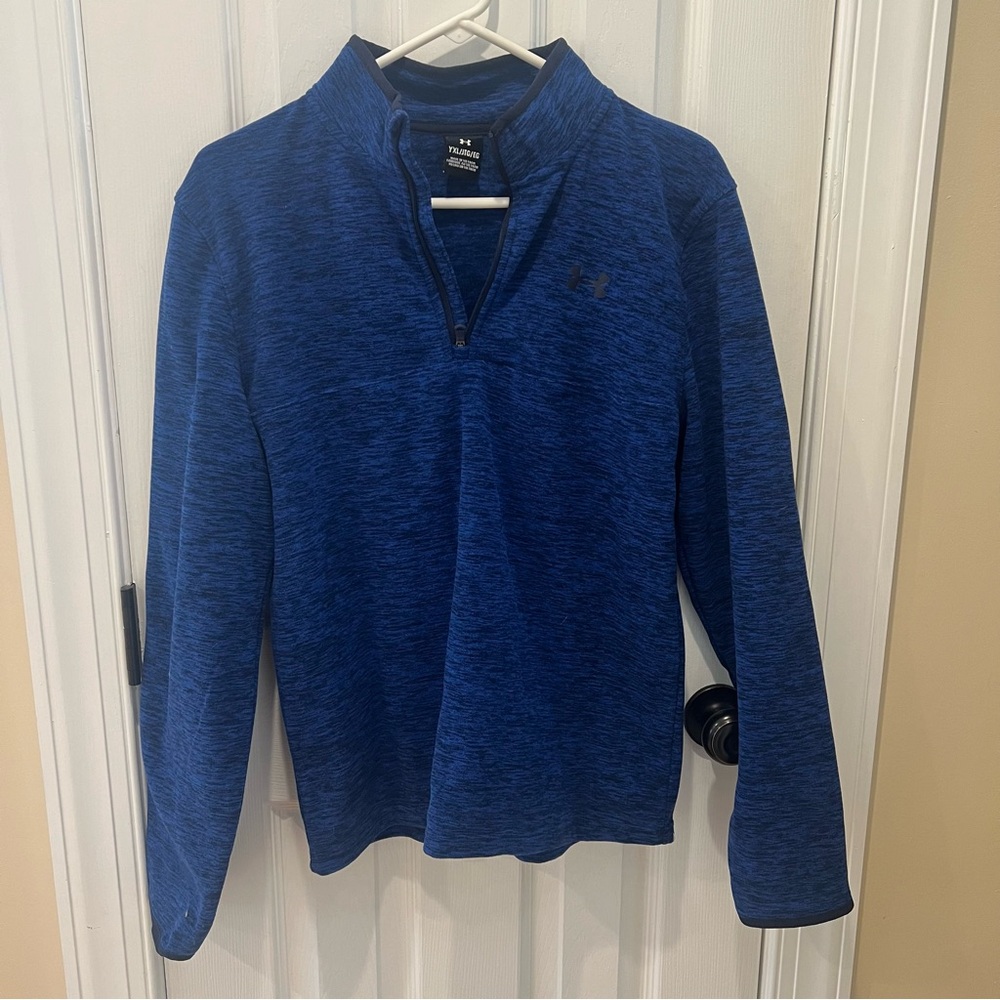 UA Boys Quarter Zip Fleece - Size XL